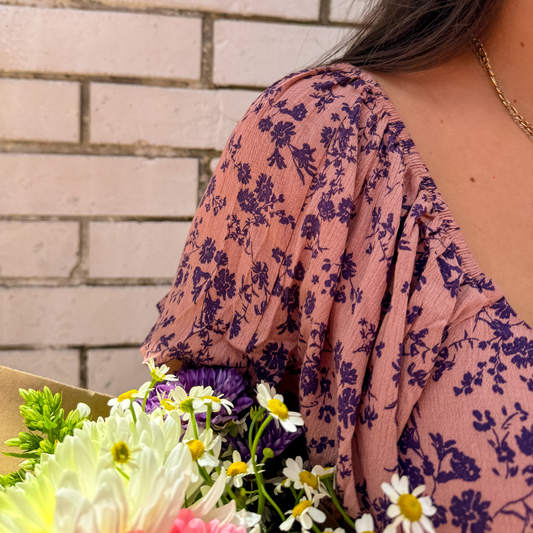 In the Garden | Floral Maxi Dres Set